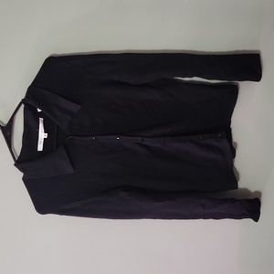 Black button up cardigan